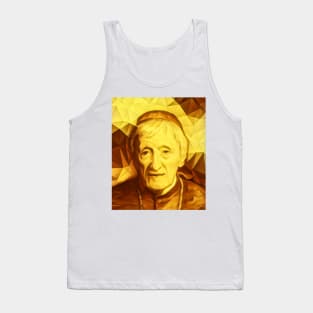 John Henry Newman Golden Portrait | John Henry Newman Artwork 9 Tank Top